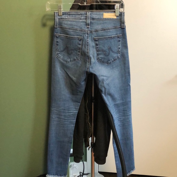 AG Farrah High Rise Skinny Frayed Ankle - Picture 6 of 6